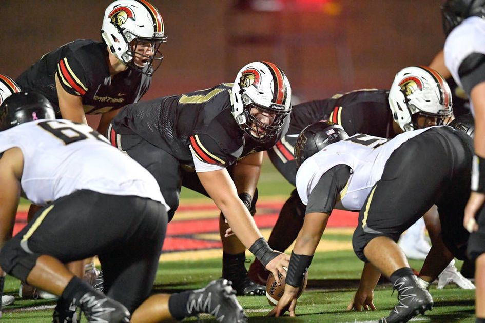 GACSpartans's tweet photo. They way they do thing the thing they do. Just wow. Enjoy this piece from @GDPsports on the Spartan offensive line: https://t.co/rLpkmpShT8 https://t.co/lIZ36WhNU1