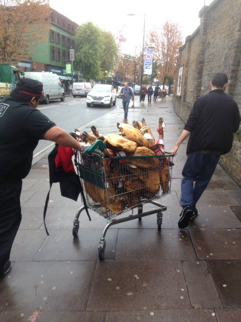 Looks like Ben Thompson's put his lunch order in...
#IbericoHam