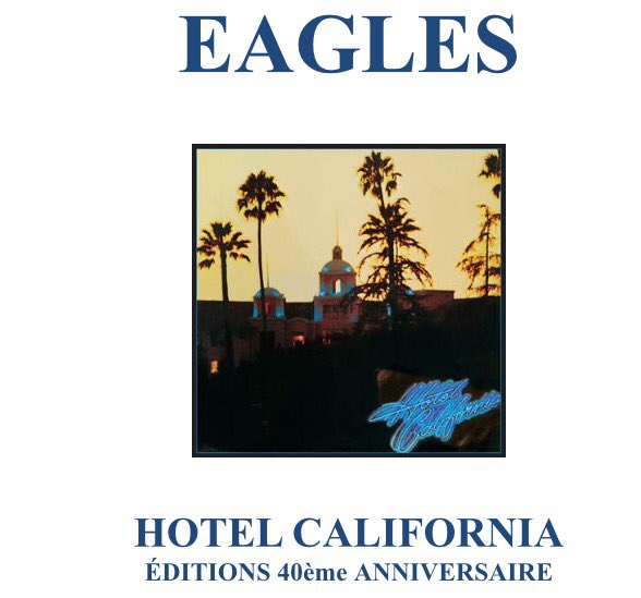 GeorgesLangRTL's tweet image. Pour les amoureux du #WestCoastSound, de la #Californie des #Eagles parution le 24/11 d'un coffret célébrant les 40 ans de #HotelCalifornia