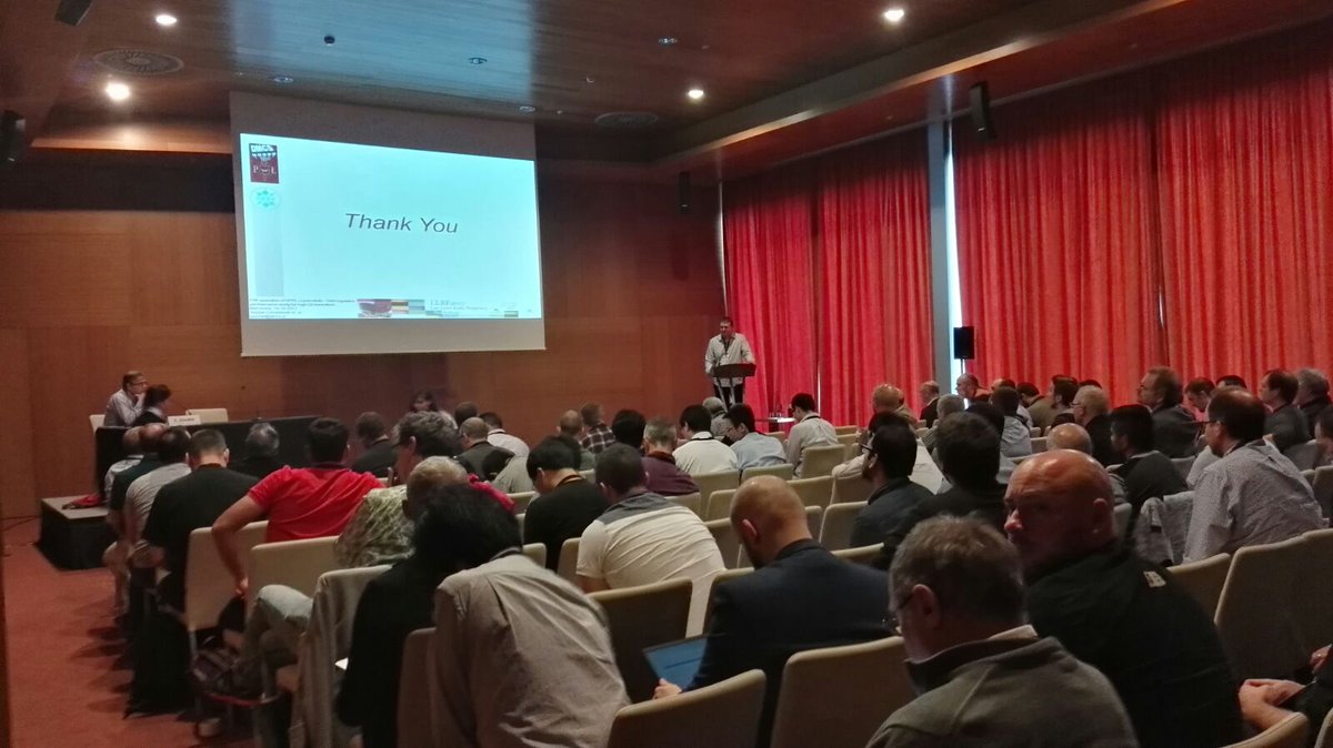ALBAsynchrotron's tweet photo. #LLRF2017 #workshop
#synchrotron #ALBAsynchrotron #sincrotrónALBA #sincrotróALBA #RFsystem https://t.co/s6nwgTpcg6