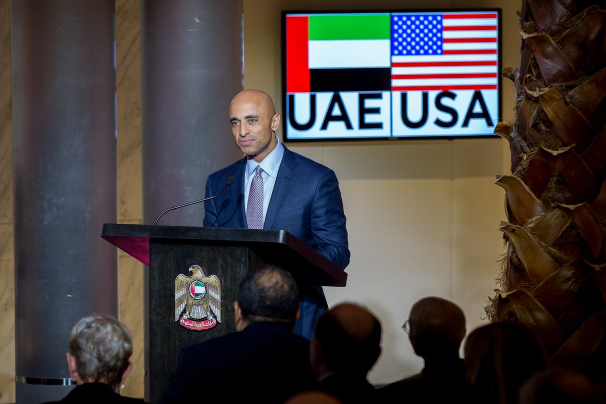 UAEEmbassyUS's tweet photo. .@AmericanCancer officials & @ClevelandClinic CEO discuss ACS-#UAE collaboration & efforts to raise cancer awareness https://t.co/2Xo8Fm8y7T