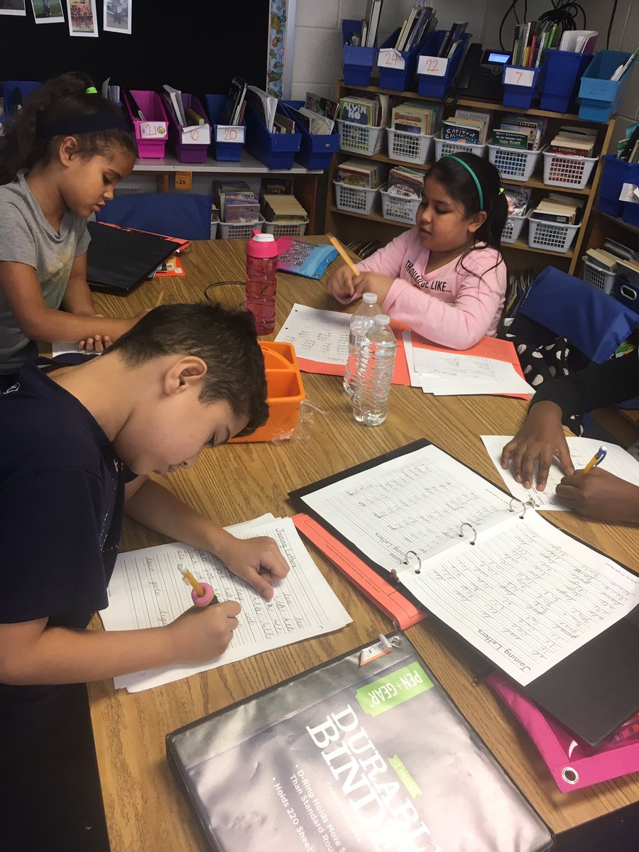 Camelot3rdGrade's tweet photo. Third graders are loving learning the cursive alphabet and starting to join letters! https://t.co/XevCMxkS9h