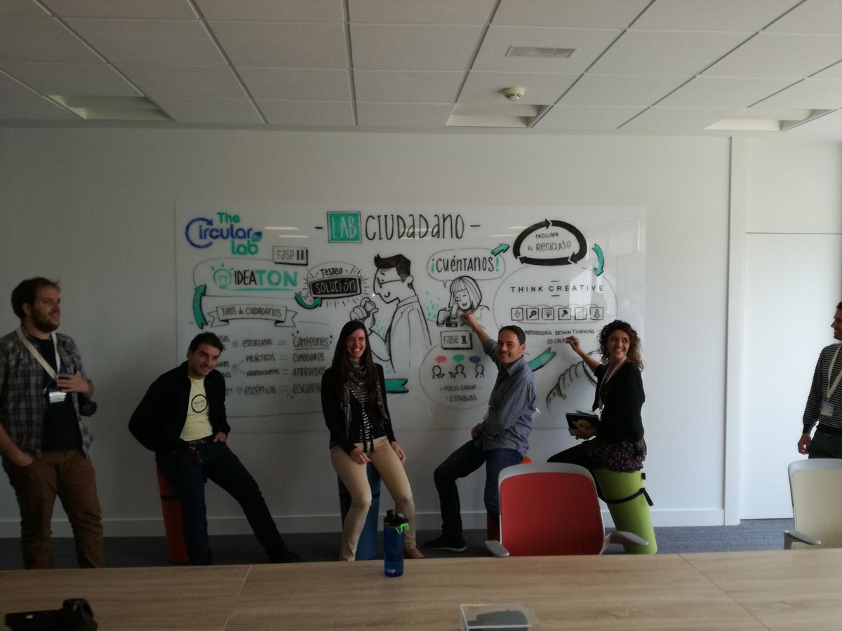 emprendeverde's tweet photo. Gracias equipazo de emprendedores de #PrototipaCircular por compartir pasión e ilusión en emprender en verde en @TheCircularLab de @ecoembes https://t.co/PYduj54shM