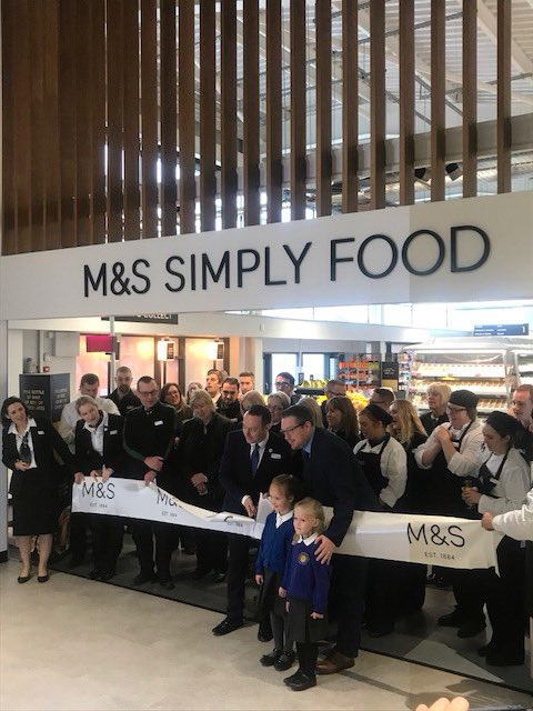 MoorefieldCo's tweet photo. Welcome aboard @marksandspencer at our Airport Services outlet @BelfastAirport Every success. You’ll make a big impact! https://t.co/5EtT1OimI2