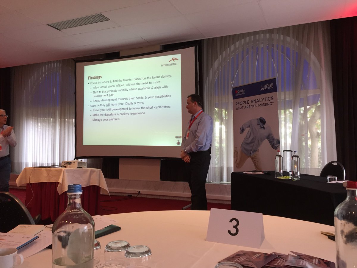 PatriceHoffmann's tweet photo. #HRcoreAcademy thought provoking insights from Mark van Dongen @DrDongen about the future of talent. Must buy the book—#gearup! https://t.co/WQIxwwDGCX