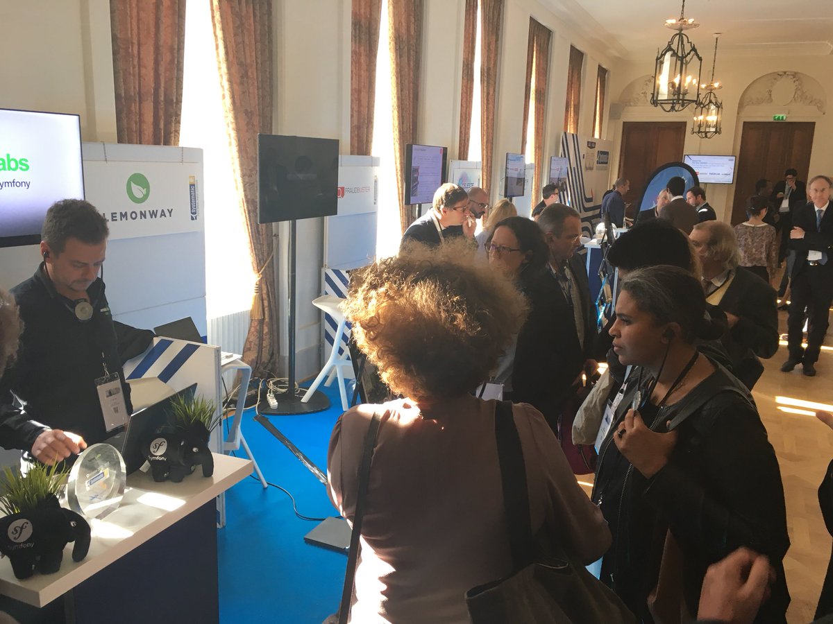 Pole_Systematic's tweet photo. .@sensiolabs membre du @gt_ll et créateur de framework #php #Symfony présente son offre aux acheteurs présents à la #JAP2017 ! https://t.co/0ywNjeCrts