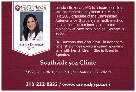 Make an appointment today with our amazing physicians! 
Call 210-222-0333!
