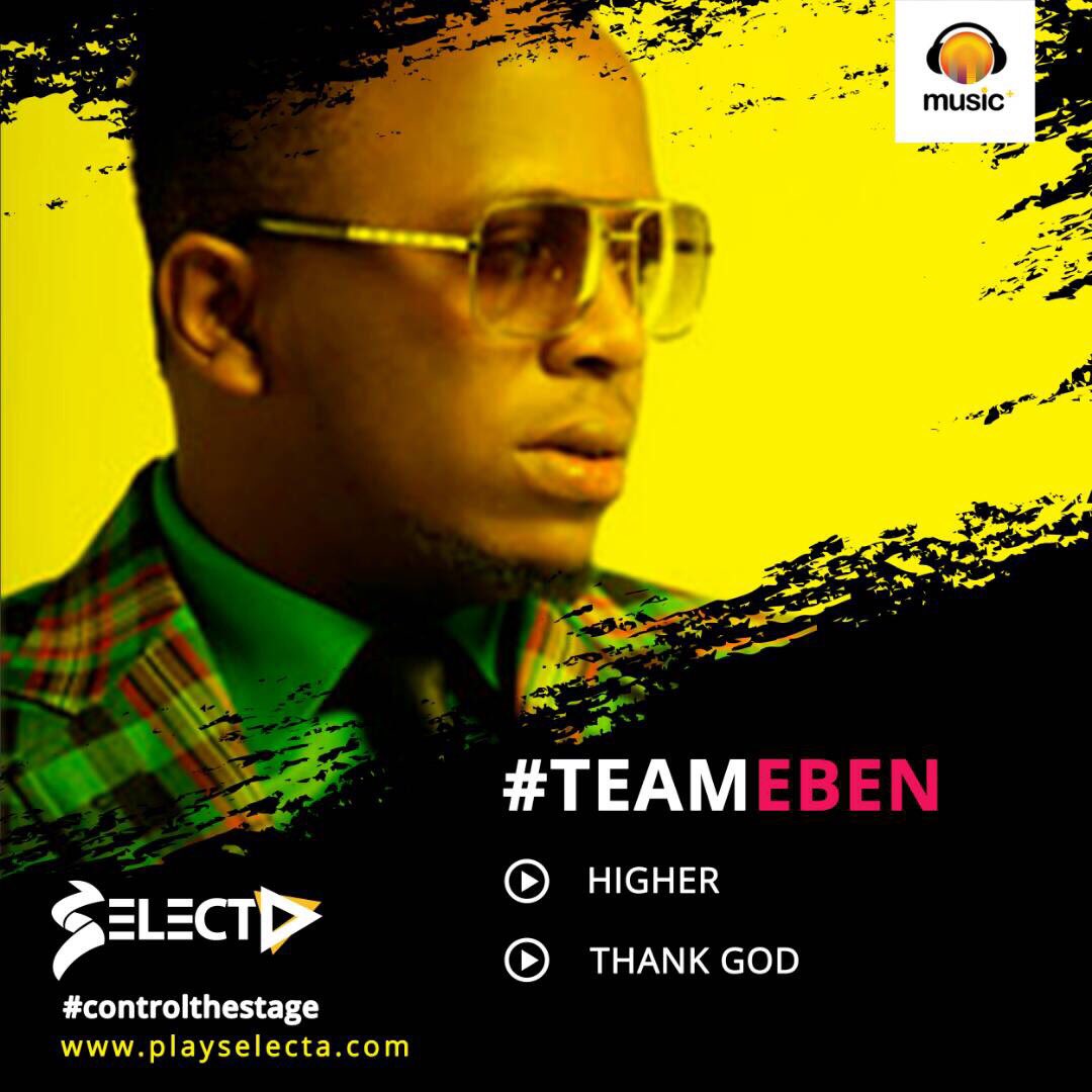 PlaySelecta's tweet photo. You can't wait to see @eben4u perform live on stage at the #PlaySelecta event.. Right?
Click https://t.co/hw2XPkACRV to stream his songs. https://t.co/YkvZZztCbJ