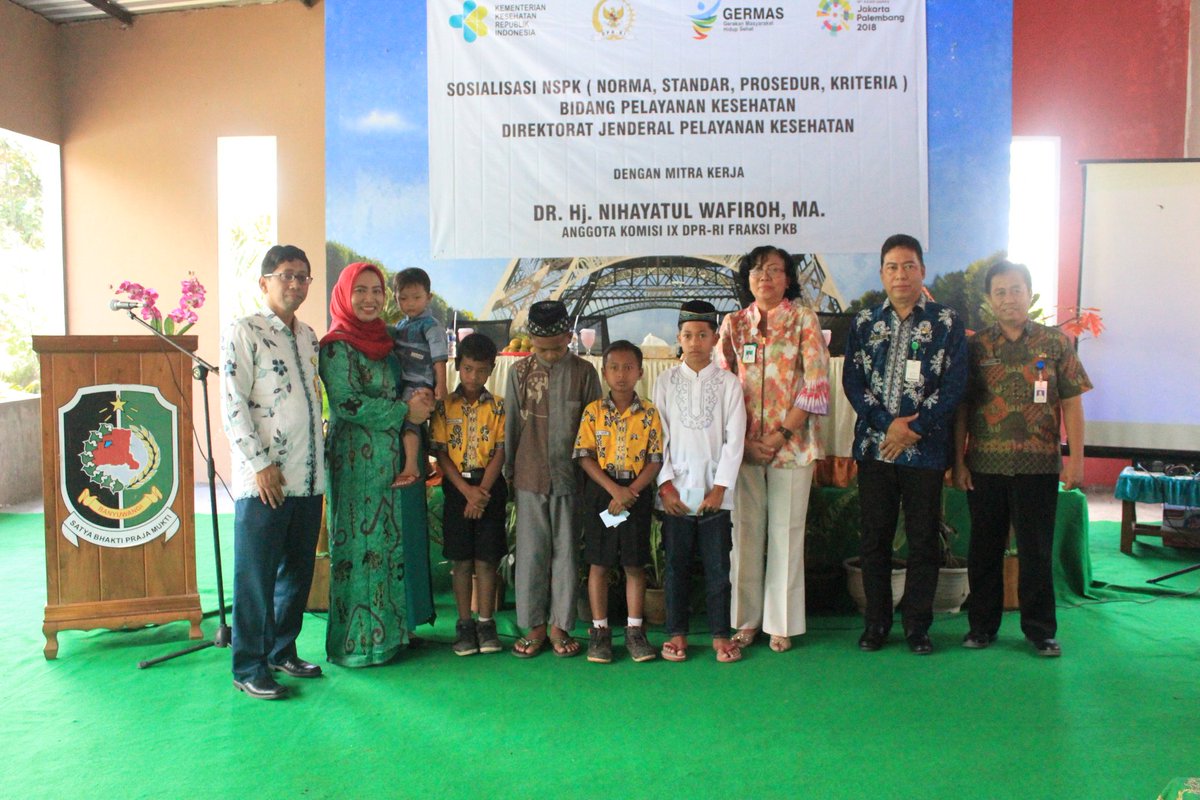 Sosialisasi NPSK Bidang Pelayanan Kes, Direktorat Jenderal Pelayanan Kes. <a href="/banyuwangi_kab/">Kabupaten Banyuwangi</a> brsm Anggota Komisi IX DPR RI <a href="/ninikwafiroh/">NihayahCenter</a>