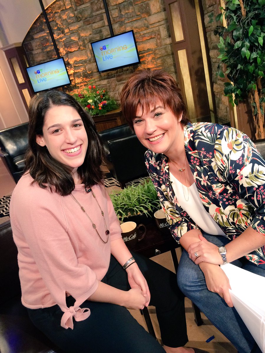 CTVYMAtlantic's tweet photo. Big thanks to Naomi of @AJC_AtlanticCA for previewing the Atlantic Jewish Film Festival! Starts tonight! https://t.co/341HbYPQcb