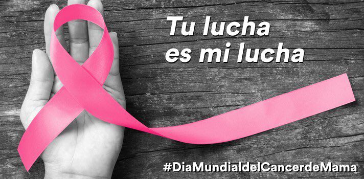 Un año más, para todas esas luchadoras que a diario pueden con todo! Mucha fuerza! #diaMundialdelCancerdeMama