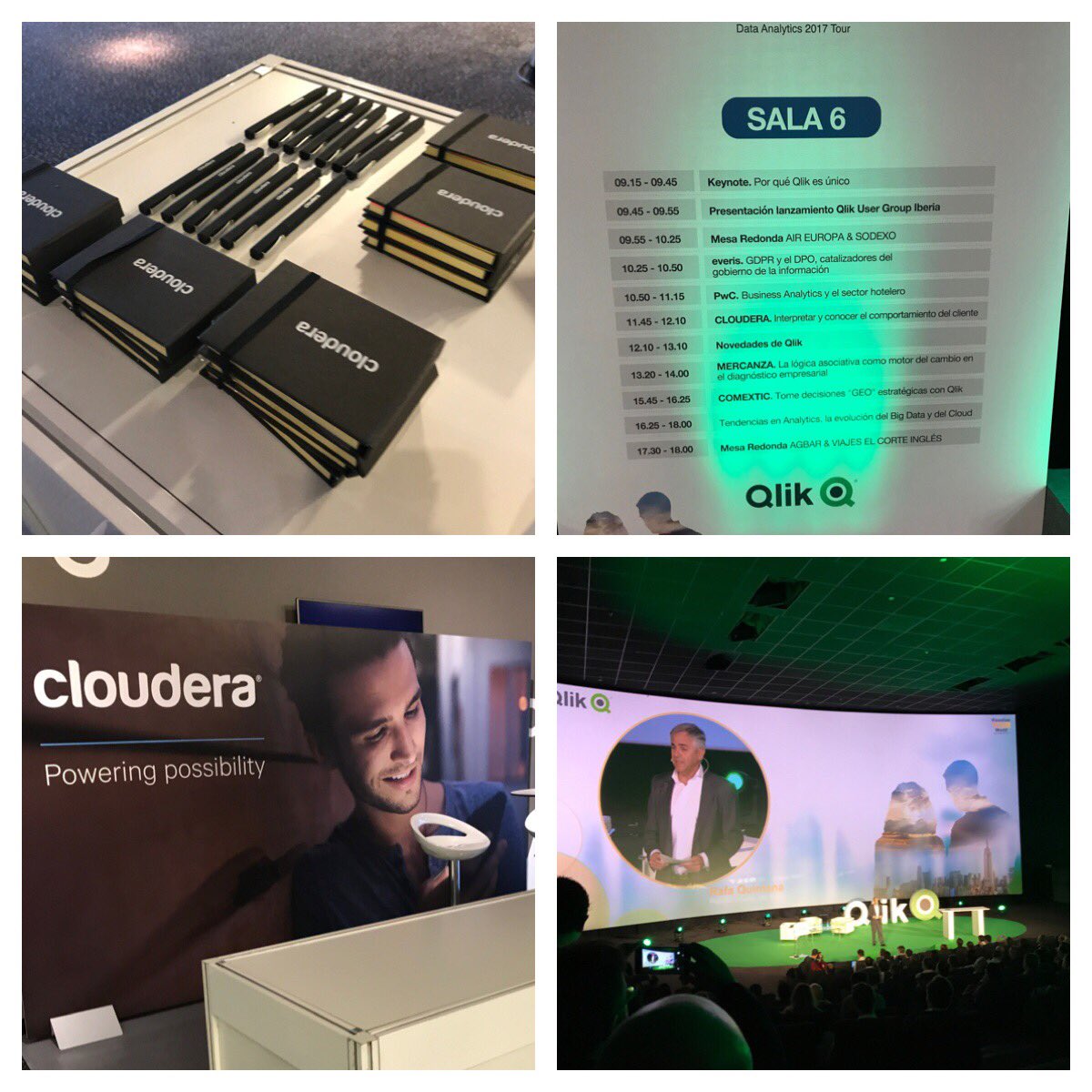 verorbe's tweet photo. Hoy estaremos en #visualizeyourworld de @Qlik_ES no te pierdas la presentacion de @pboixeda a las 11:45! @ClouderaES https://t.co/llEcugZoG0