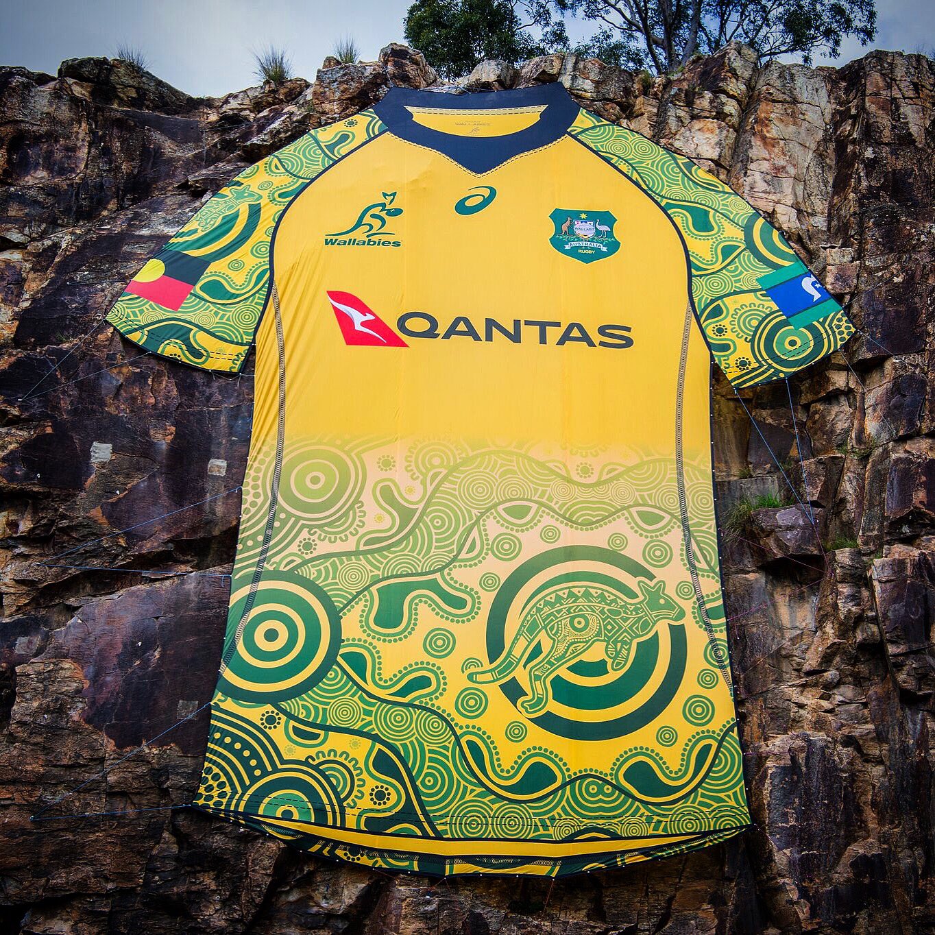 Wallabies indigenous cheap jersey 2019