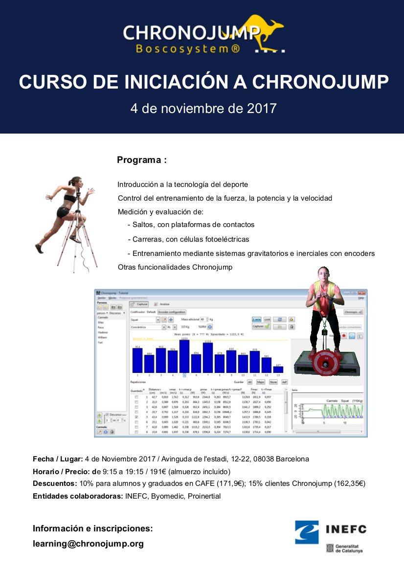 boscosystem_es's tweet photo. Si estás interesado contacta con learning@chronojump.org #CursoIniciacionChronojump2017 https://t.co/8NI8vYZ3GP