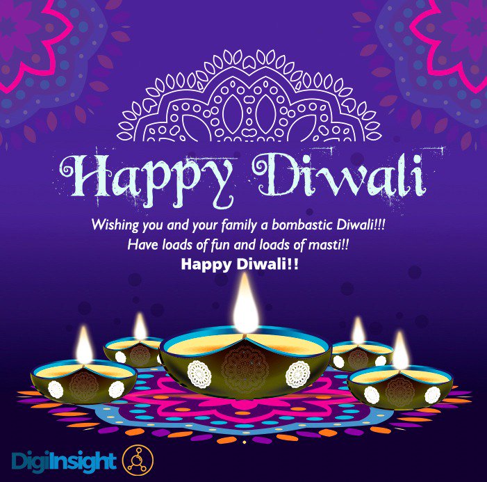 InsightDigi's tweet photo. May the magnificence &amp; warmth of this holy occasion fill your heart &amp; lie with bright cheer and happiness throughout the year. #HappyDiwali https://t.co/Pb86CAvsD6