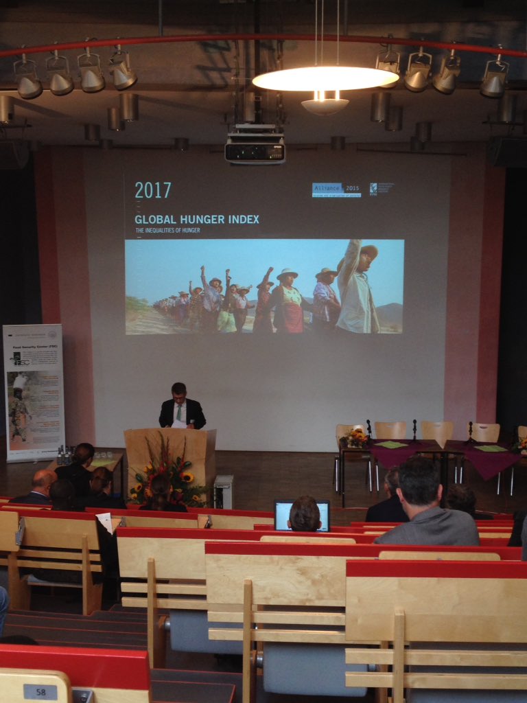 Carolin_Kern's tweet photo. How to reach #SDG2 is discussed at the World Food Day Colloquium 2017 @FSCHohenheim #WFDC17 https://t.co/zChJkwA7rk