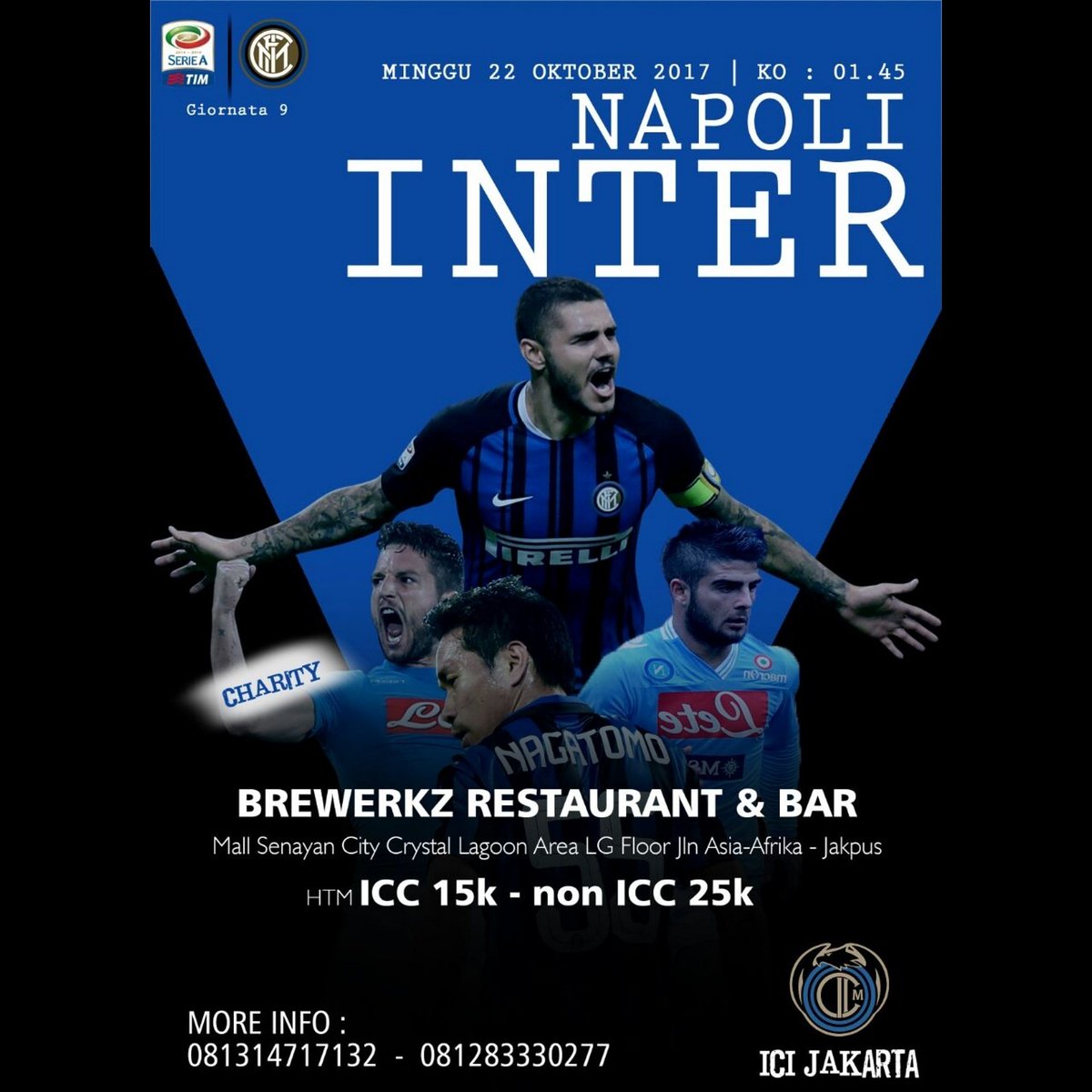 Mlm Minggu nih lers , Ya kali Ga kuy <a href="/ULAR12INTER/">INTERISTI JAKARTA</a> <a href="/koalisione/">ULAR12 KOALISIONE</a> <a href="/Squadra_Selatan/">ULAR12 SQUADRA'S</a> <a href="/WestLegionAle/">ULAR12 West Legion</a> <a href="/CentroCapitale/">ULAR12CENTROCAPITALE</a> #BudayakanNobar
