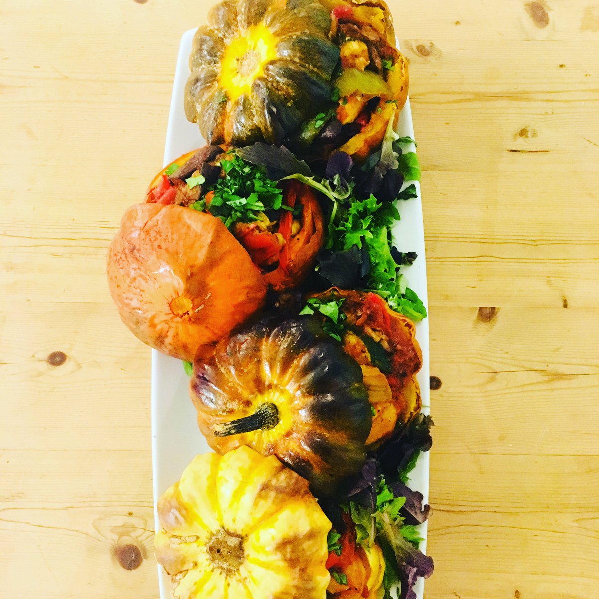 MandMJonesDeli's tweet photo. Squash squished with #flavour @MandMJonesDeli #Autumnwatch #warmingfood #comfort https://t.co/DURBEiwvvY
