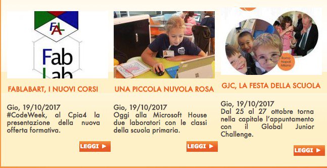 fmdigitale's tweet photo. Buongiorno da @fmdigitale con news su #CodeWeek #FABLABART #Cpia #Nuvolarosa #MicrosoftHouse #GJC2017 #contest #scuolainnovativa https://t.co/RpnP3Ww17M
