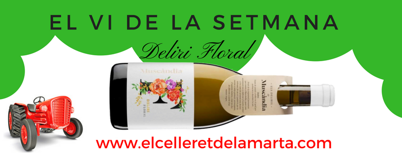El vi la setmana #delirifloral #muscandia #DOpenedes  <a href="/CavaMuscandia/">Muscàndia</a>  #cavamuscandia