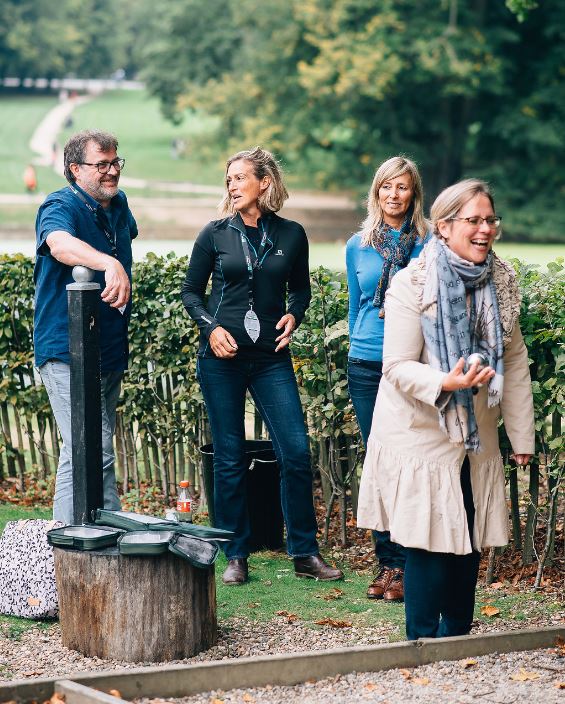 ourjob2's tweet photo. Compliance has organised a successful one-day offsite around CSR topics and activities. A good mix between theory and leisure! #ourjob2 #CSR https://t.co/GXc4ndJXjm
