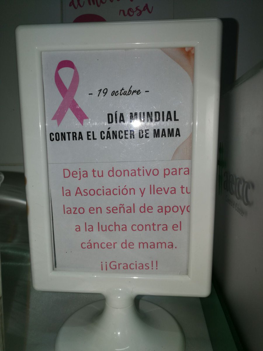 farmacialaviada's tweet photo. Todo listo con @AveneEspana, Únete al movimiento Rosa . #DiaContraelCancerdeMama https://t.co/QImToJEGew