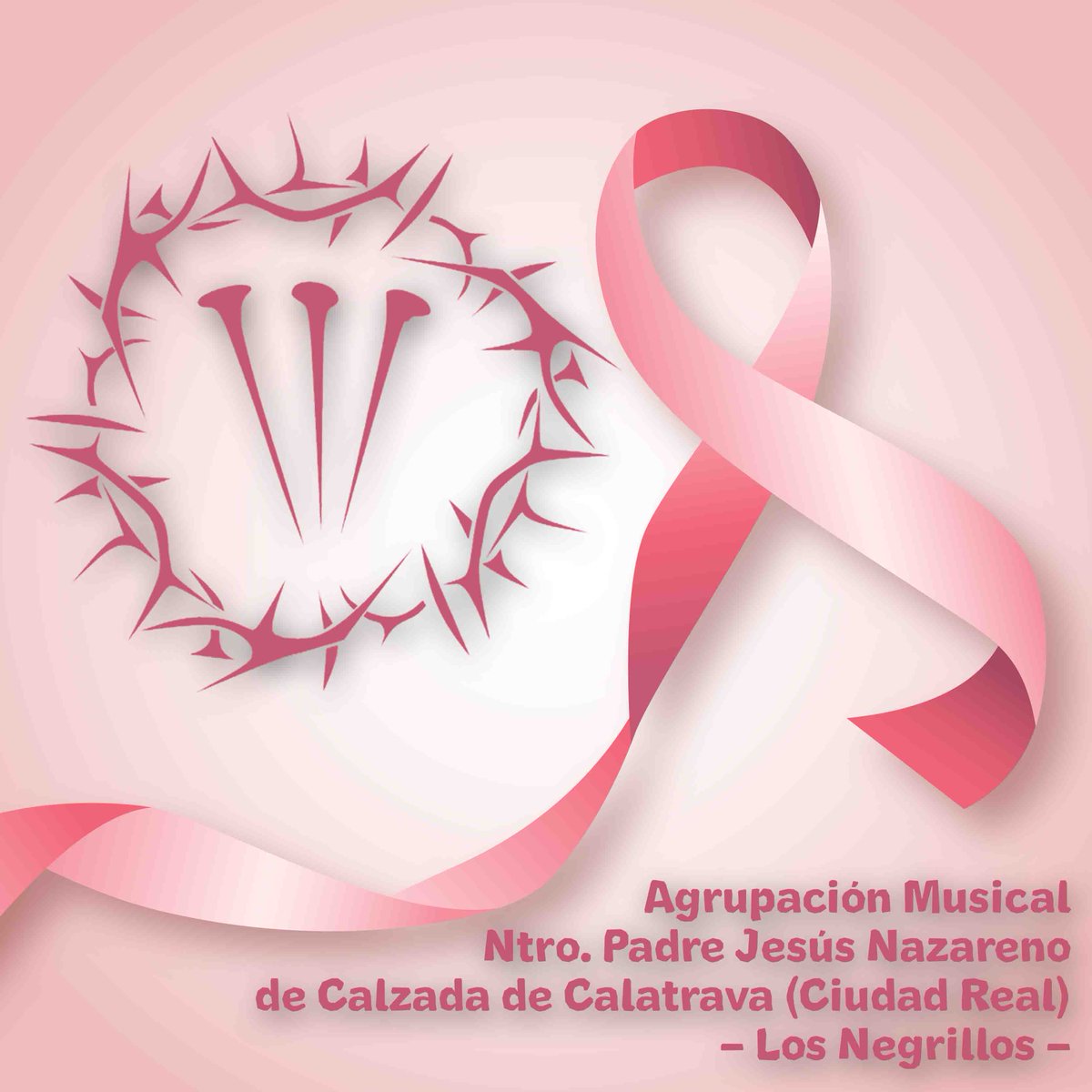 BandaNegrillos's tweet photo. Hoy cambiamos nuestros colores en apoyo a todas aquellas valientes que sufren esta enfermedad. #DíaContraelCáncerdeMama #NegrillosdeRosa https://t.co/nsu3DGYXji