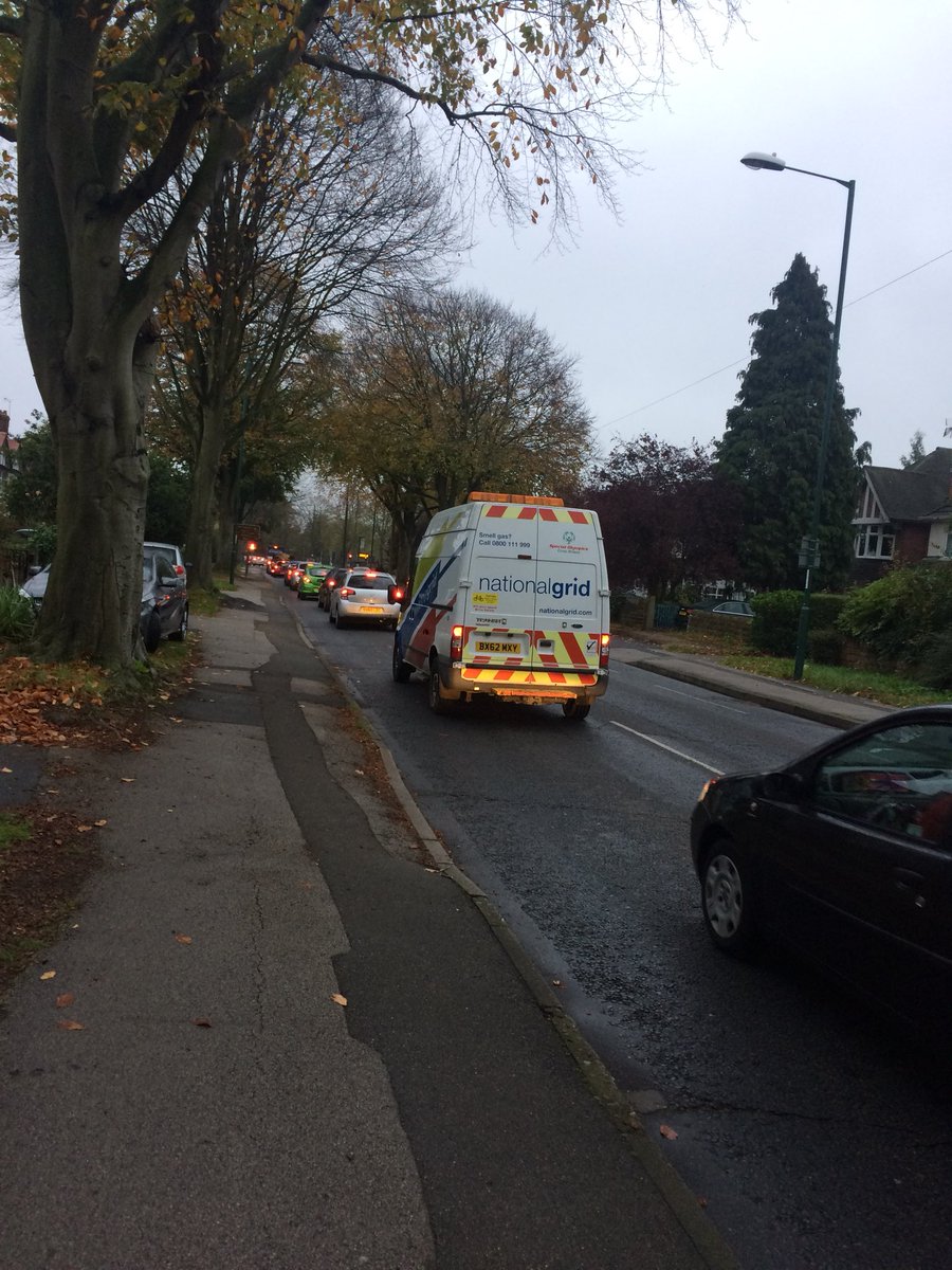 No matter how tired you are, running past traffic into work is always satisfying!