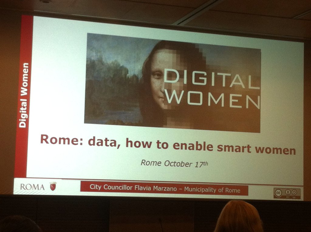 sabinasimeone's tweet photo. #digitalwomen @ing_torvergata @FlaviaMarzano @Roma: increase presence of women in #STEM and #ICT careers https://t.co/3Ur31Ze3Kx