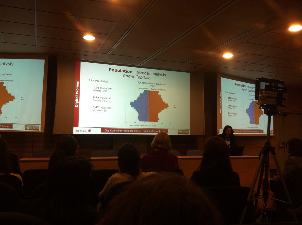 sabinasimeone's tweet photo. #digitalwomen @ing_torvergata @FlaviaMarzano @Roma: increase presence of women in #STEM and #ICT careers https://t.co/3Ur31Ze3Kx