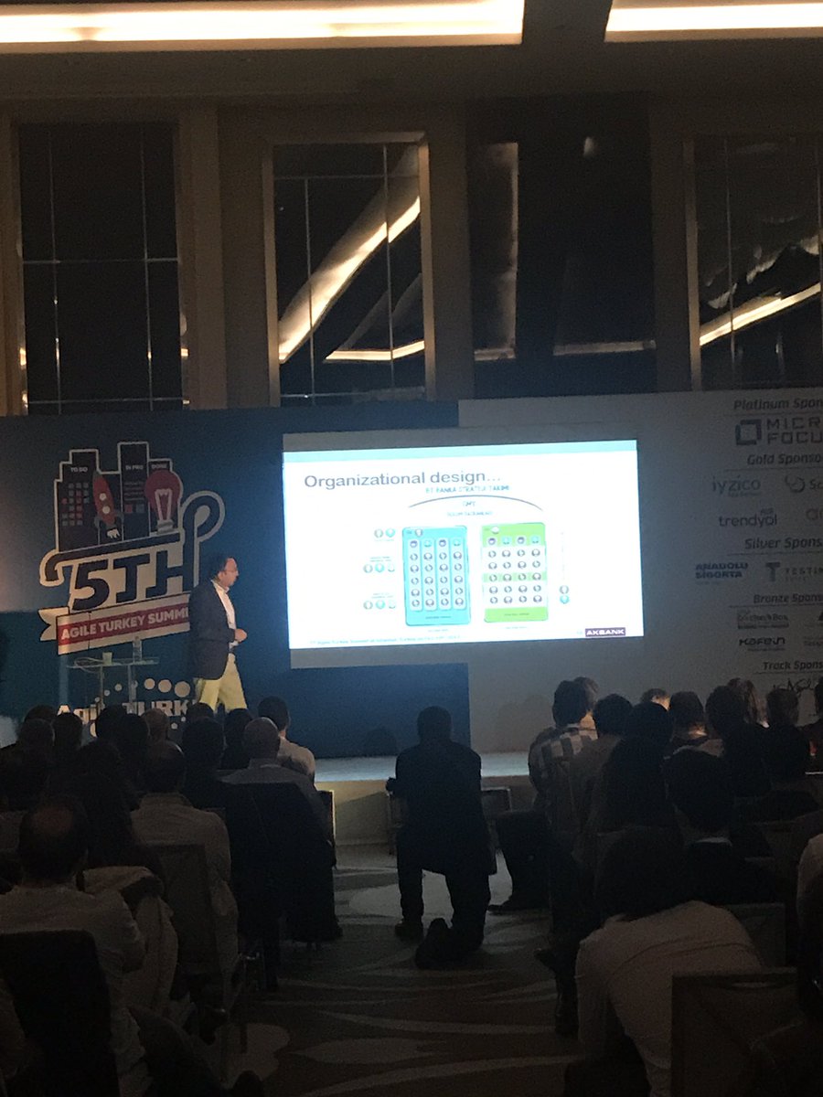 yitmen's tweet photo. #agile takim bazli, yataylastirilmis organizasyon yapisi #atsummit17 @ilkeraltintas @burak_goren @AgileStudio1 https://t.co/Wly4depnjw