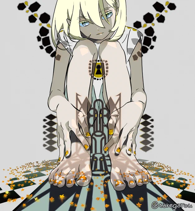 金木犀の爪化粧 