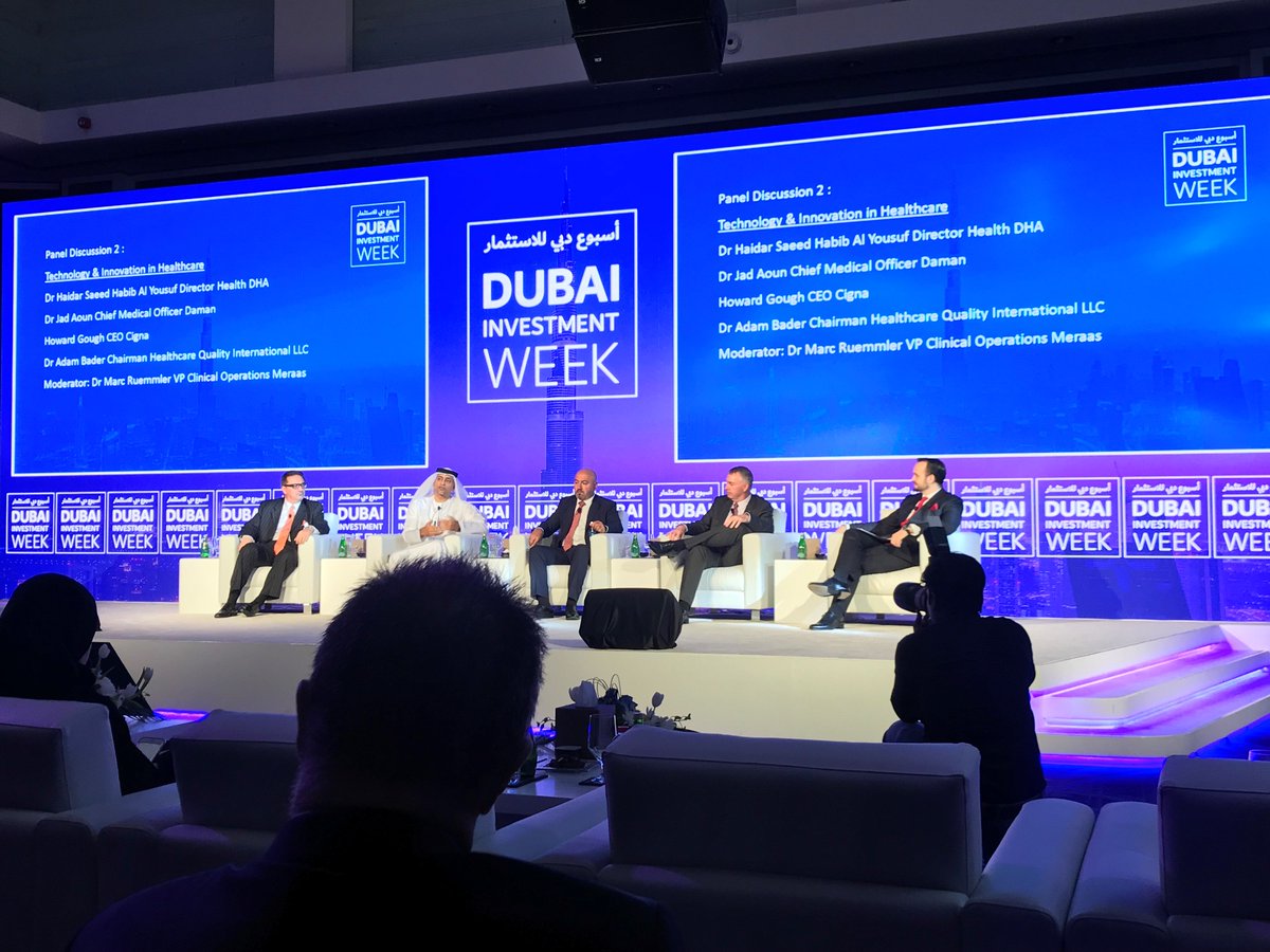 HLMArchitects's tweet photo. Fantastic symposium on #healthcare investment in Dubai organised by #Meraas. #DIW2017 https://t.co/w2lqpjAOTB