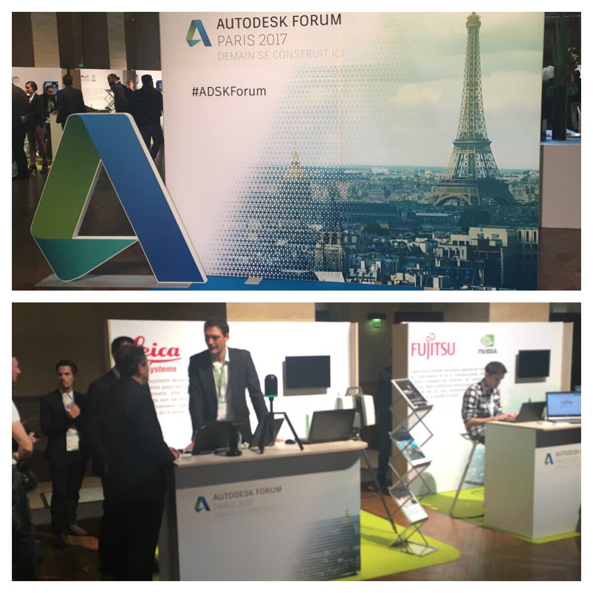 LeicaGeoFR's tweet photo. #ADSKForum c'est parti ! Une journée pour partager autour de nouvelles applications. Rencontrez @LeicaGeoFR pour découvrir le #ScanToBIM https://t.co/QscQi14luw