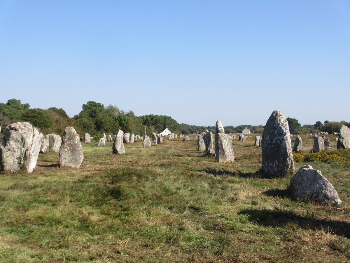 Archaeology Section trip to Carnac:  The amazing alignments