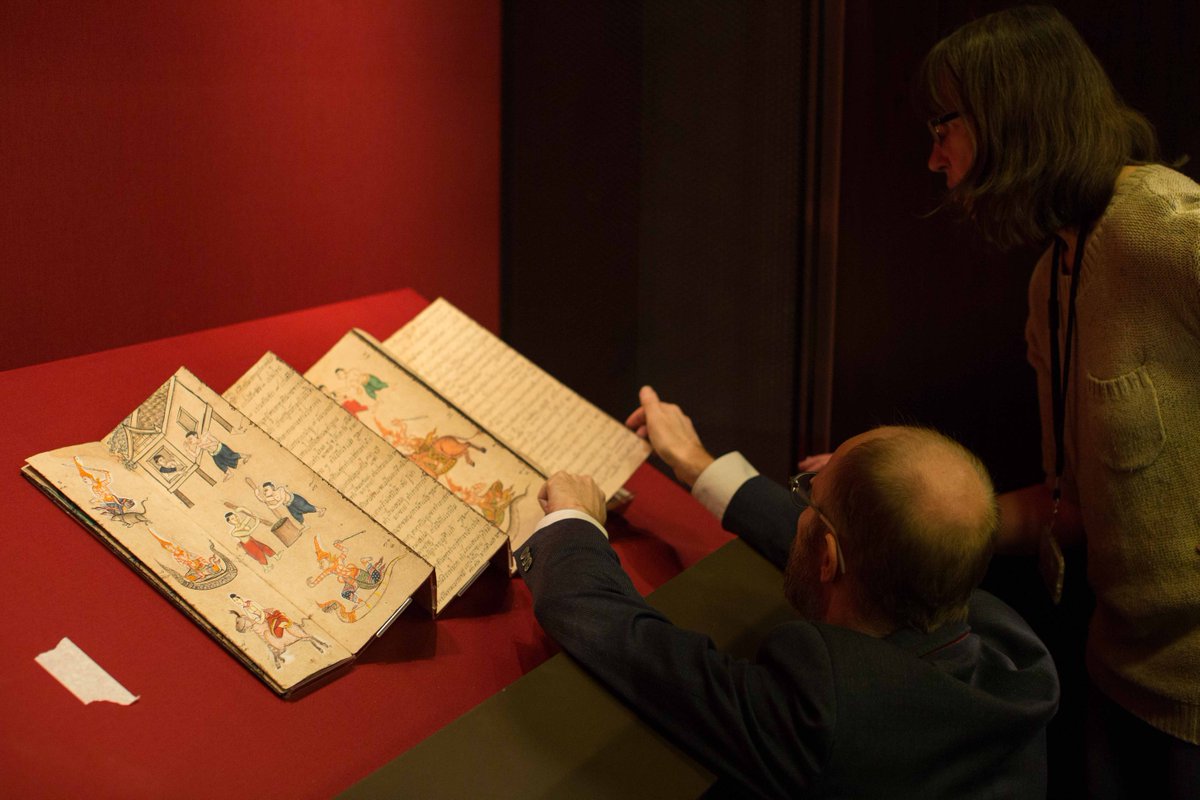 britishlibrary's tweet photo. Who else is counting down to our #BLHarryPotter exhibition? Before it opens tomorrow, here's a little look inside! https://t.co/M22xJgbQZx