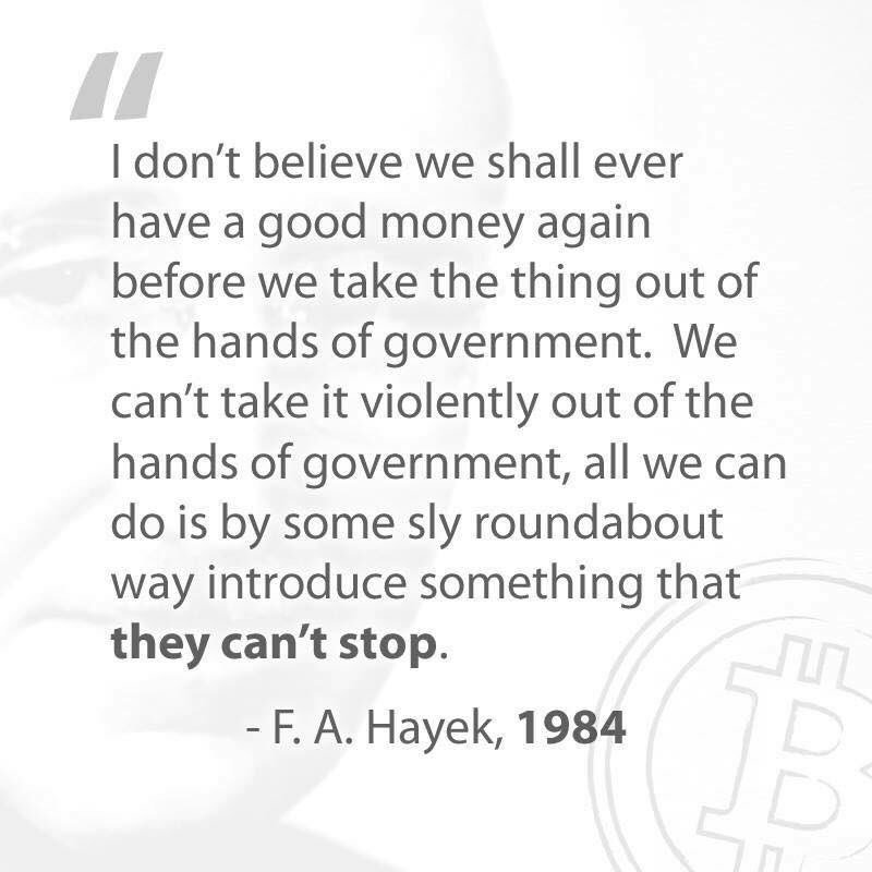 jonmatonis's tweet photo. Bitcoin keeps the monetary revolution peaceful. https://t.co/IQ47RXqZ6s