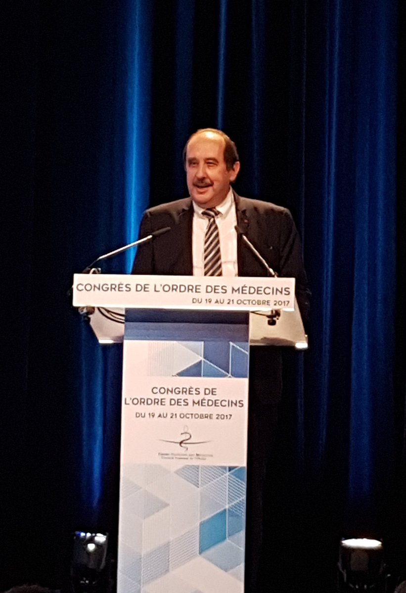 CDOM42's tweet photo. 3eme #CongresCNOM du 19 au 21 octobre 2017 discours d'ouverture par @BouetP Pt @ordre_medecins https://t.co/YsIWinJFVM
