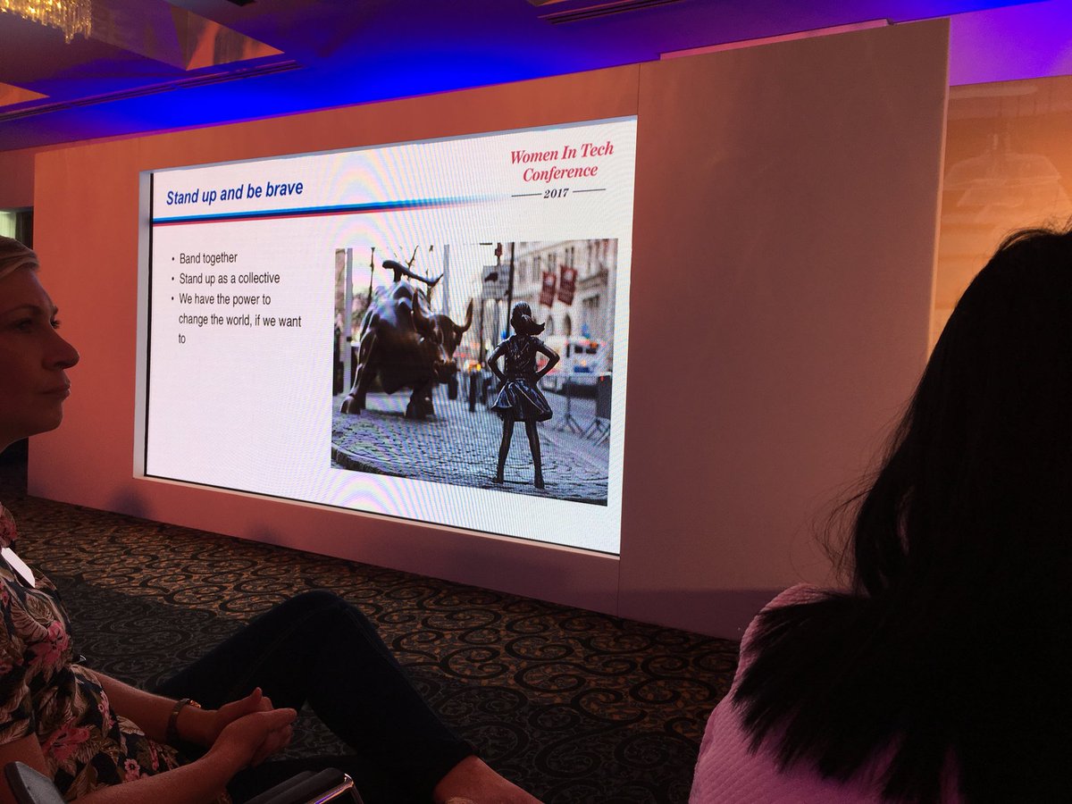 We have the power to change the world, if we want to - Alexandra Fraser #SBWomeninTech