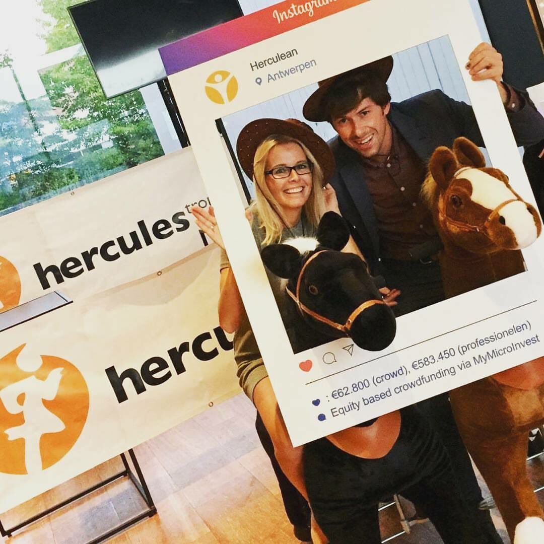IngeVanBelle's tweet photo. Onze ponycycles hebben nu al veel succes op de #Crowdday van @kvkaw #herculean #neveradullmoment https://t.co/EoPXXTqTDx