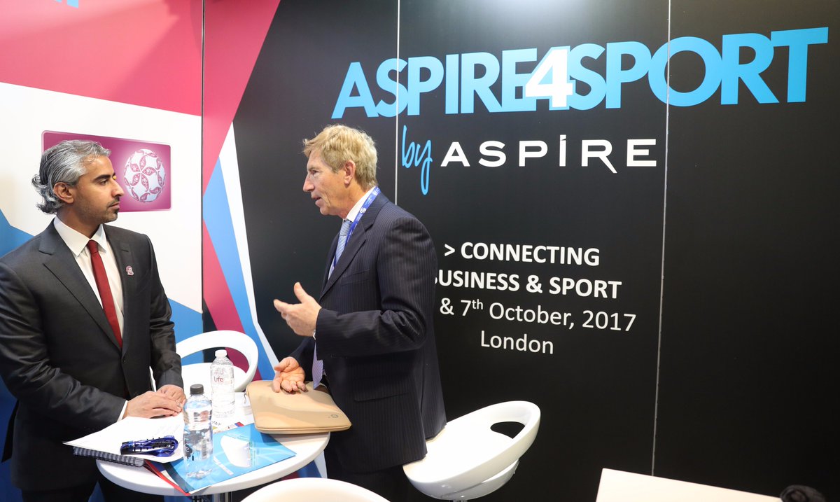 A4Stweets's tweet photo. During #Aspire4sport around 37 Qatari &amp; international exhibitors were present for B2B meetings 🤝. some exhibition📷📸 https://t.co/UkrARN4A2C https://t.co/96rUIdMtz6