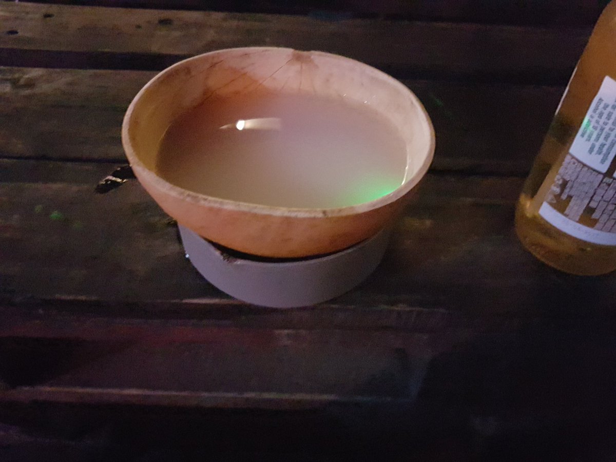 Whereisayo's tweet photo. New Day!  Yesterday as Day 1 could NOT have gone any better. 
I had a spontaneous travel companion for the day. Drank Palmwine. #Whereisayo https://t.co/bZ8jTEqa7e