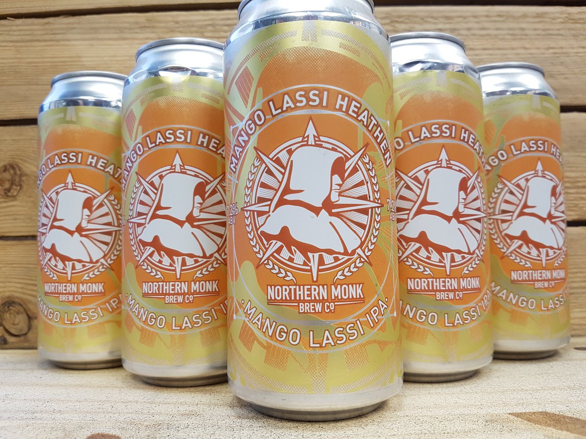 IndieCraftKDL's tweet photo. Mango Lassi 7.2% IPA also from @NMBCo . Also had at #IMBC17 & also a delicious beer. There's a theme here #Beer #Kendal #notjustlakes https://t.co/cFPvlYY6XX