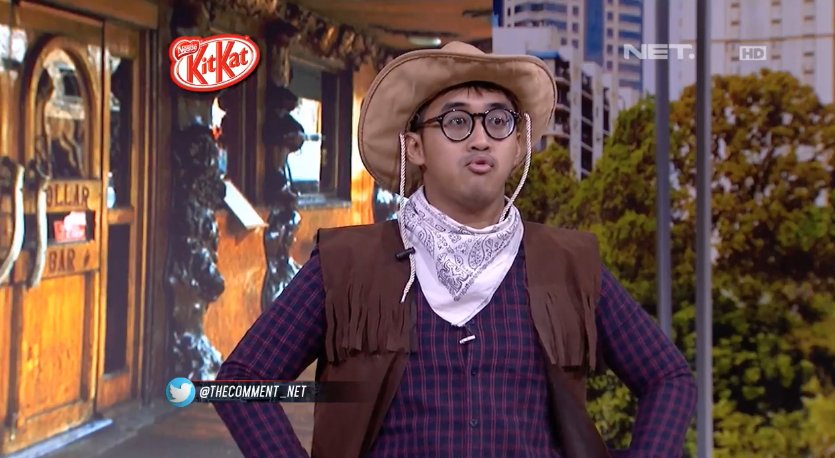 mdtvindonesia's tweet photo. Si @danangpostman mah ngga bakalan bisa ngikutin akting koboi di #miniBREAKvideo 6 "Lucky Lukman: Nyawa Dibalas Nyawer" @KitKat_ID https://t.co/RzLPo9A3V5