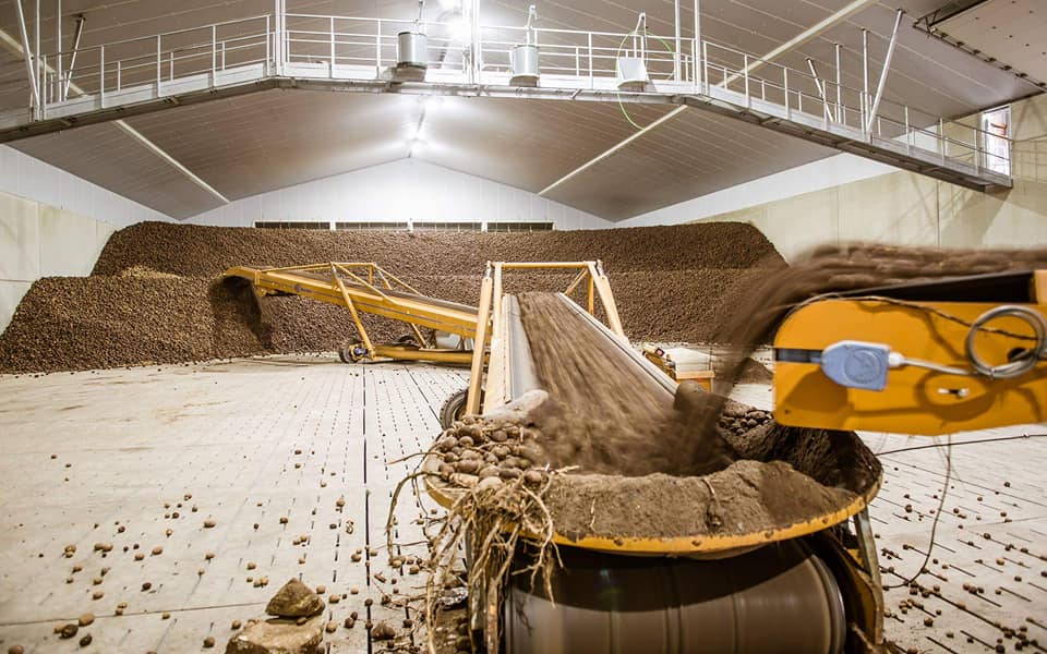 opticowzone's tweet photo. Naast de veehouderij zijn de VetSite LED lampen ook zeer geschikt voor bewaarloodsen. Zoals deze aardappelbewaarloods bij Van den borne aardappelen in Reusel🥔👌 https://t.co/hqSQLjaiHG