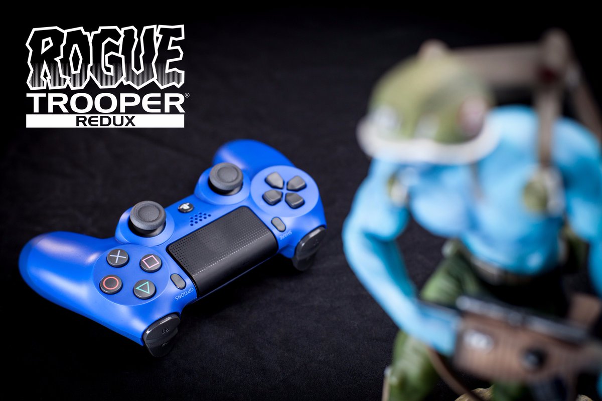 RogueTrooper's tweet photo. Fancy winning a blue #PS4 controller Earthlets? Just RETWEET and FOLLOW to be in with a chance! #RogueTrooper https://t.co/5V0BwjuDPN