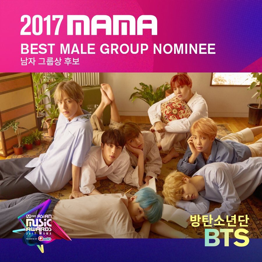 BTS_Thailand's tweet photo. [#2017MAMA] บังทันได้เข้าชิงรางวัล Best Male Group 
โหวตที่นี่ ▶ https://t.co/fvPgB1mdDf https://t.co/9nbwpZ5ptF