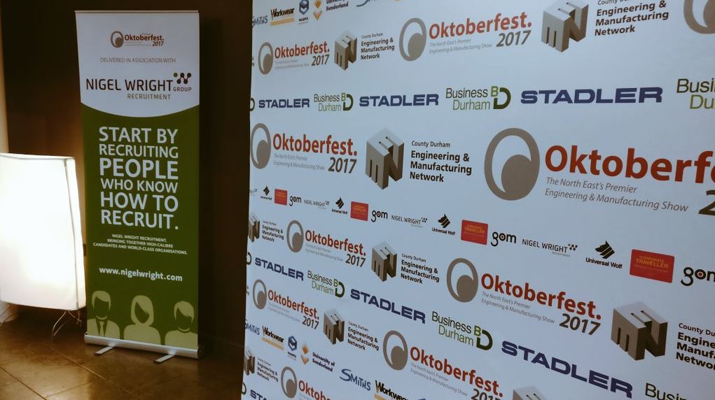 NWRecruitment's tweet photo. Looking forward to today's #Oktoberfest10. It's sure to be a great event with over 100 exhibitors and 1,000 visitors! #NEengineering https://t.co/3EfNhNC6wJ