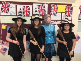 PastonCollege's tweet photo. History student witches having fun at our recent @Paston6FCollege Open Evening #post16 #college #alevels #BTEC #6form https://t.co/5ChEYXMQvY