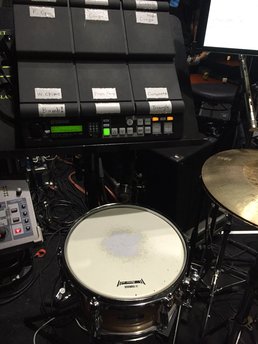 Yamahadrums_jp's tweet photo. LIVE Custom / HEXRACK / DTXM12 #LIVE_Custom #ヤマハドラム #DTXM12 #DTX #ドラムラック #山本真央樹 https://t.co/nKCtE2HF9b